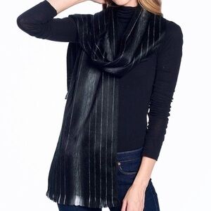 ALPACA SCARF, BLACK PEARL